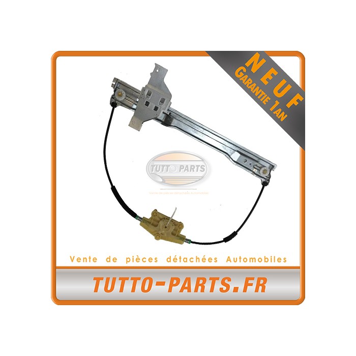 Mécanisme Lève Vitre Electrique Avant Gauche pour Citroen C4 Coupé de 2004 à 2011