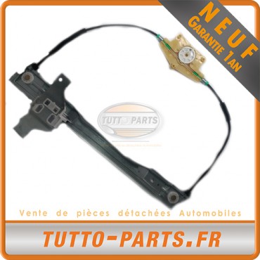 Mécanisme Lève Vitre Electrique Avant Droit Passager Citroen C4 Coupé de 2004 à 2011