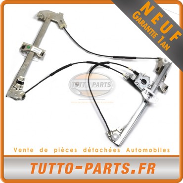 Mécanisme Lève Vitre Electrique Avant Droit Citroën Berlingo Peugeot Partner 