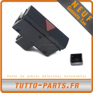 Interrupteur Feux de Détresse VW CC de 2011 à 2016  Passat de 2010 à 2014