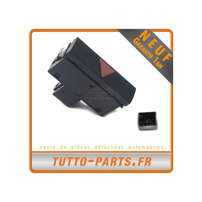Interrupteur Feux de Détresse VW CC de 2011 à 2016  Passat de 2010 à 2014