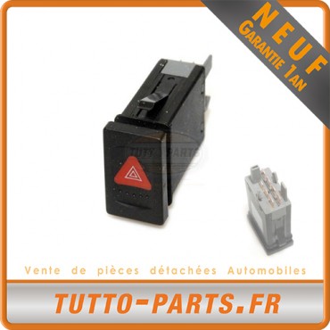 Interrupteur Feux de Détresse VW Passat de 1996 à 2005
