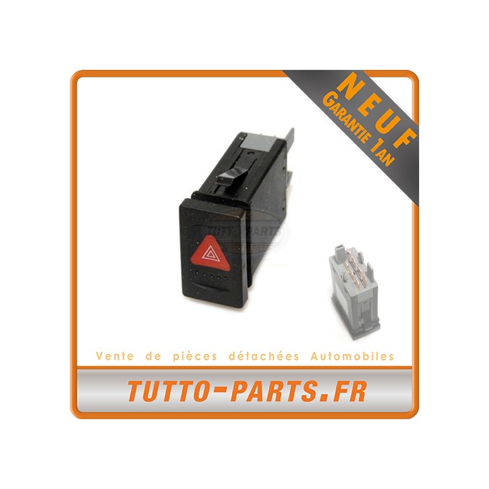 Interrupteur Feux de Détresse VW Passat de 1996 à 2005