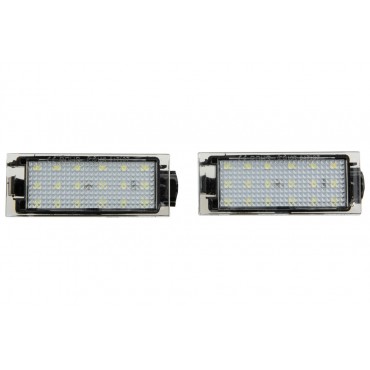 2 Lampe Feu de Plaque LED Pour Renault Opel Nissan 8200480127 4416659 2651000Q0A