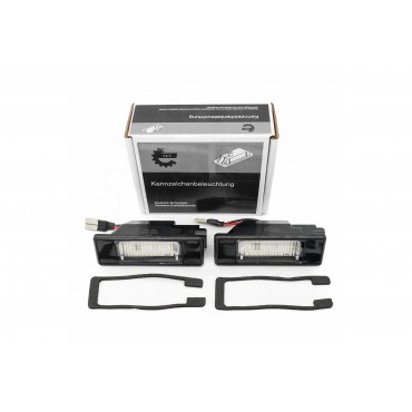 2 Lampe Feu de Plaque LED Pour Nissan Juke NV200 Pulsar Qashqai 265103BB0A