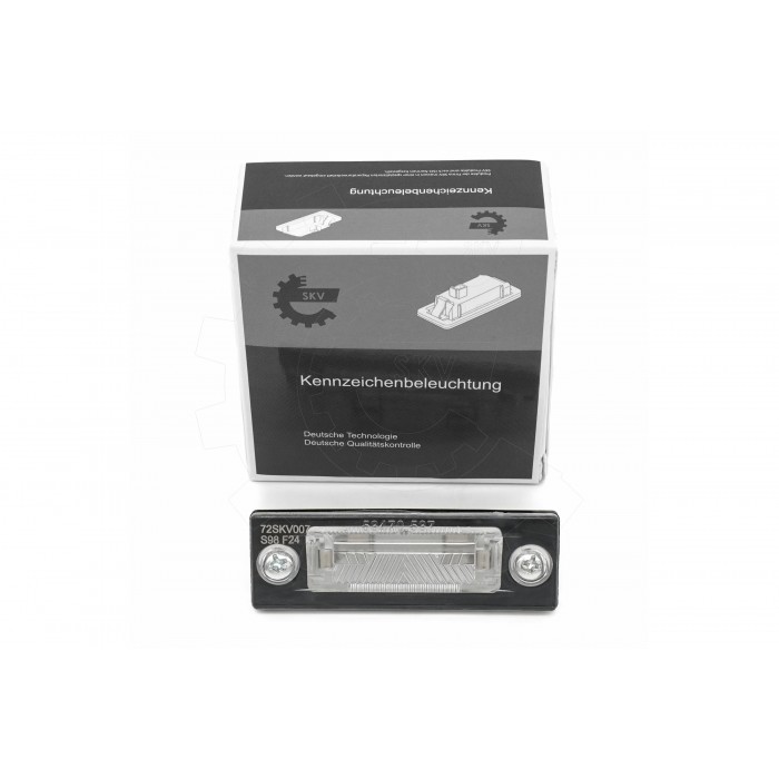 Lampe Feu de Plaque LED Pour VW Caddy III Touran Transporter VI Skoda Superb I