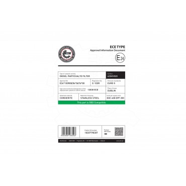 FAP Filtre à Particles Pour BMW Série 3 E90 E91 18307798307