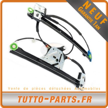 Mécanisme Lève Vitre Avant Gauche Seat Cordoba Ibiza - 1996 à 2002 - 3 Portes