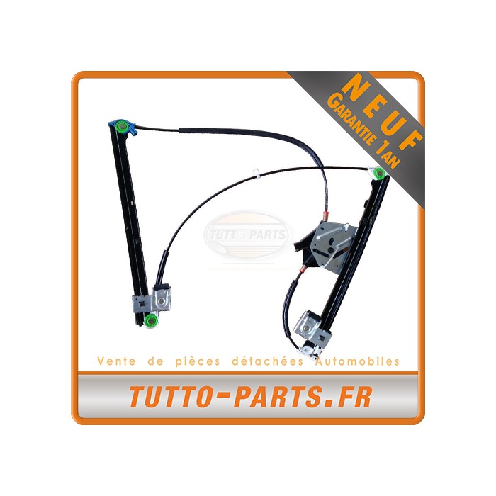 Mécanisme Lève Vitre Avant Droit Seat Cordoba Ibiza - 1996 à 2002 - 3 Portes