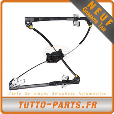 Mécanisme Lève Vitre Avant Gauche VW Caddy - 2004 à 2015