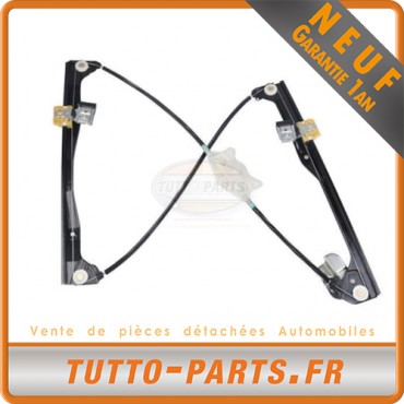 Mécanisme Lève Vitre Avant Droit VW Caddy - 2004 à 2015 - 3 Portes