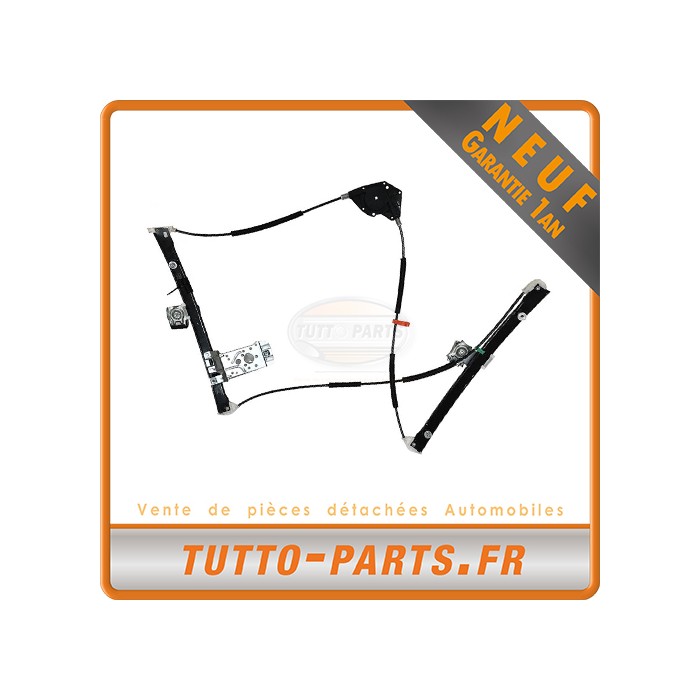 Mécanisme Lève Vitre Avant Gauche VW Polo - 1994 à 2001 - 3 Portes