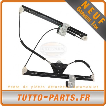 Mécanisme Lève Vitre Manuel Avant Gauche VW Caddy Polo Seat - 5 Portes