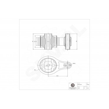 Support Moteur Arrière Pour Renault Master II Opel Movano 8200027176 04402612