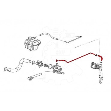 Tuyau de Carburant Pour Opel Astra J Insignia A Mokka Zafira Vauxhall