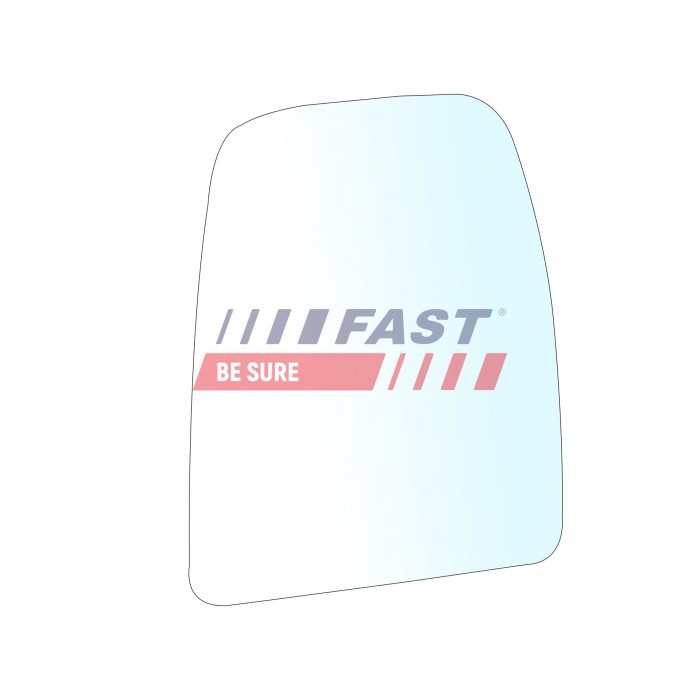 Verre de Rétroviseur Gauche Pour Iveco Daily VI 5801823992