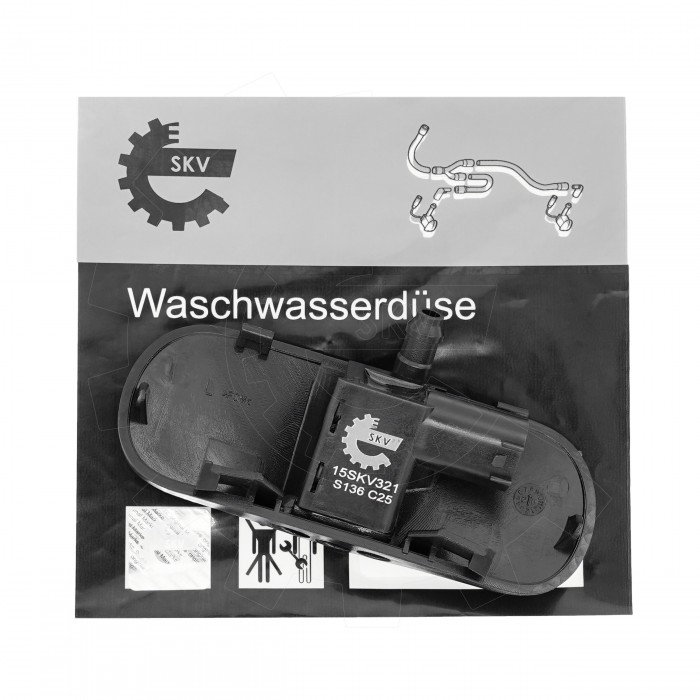 Gicleur de Pare Brise Avant Gauche Pour Audi A3 8V3955987A