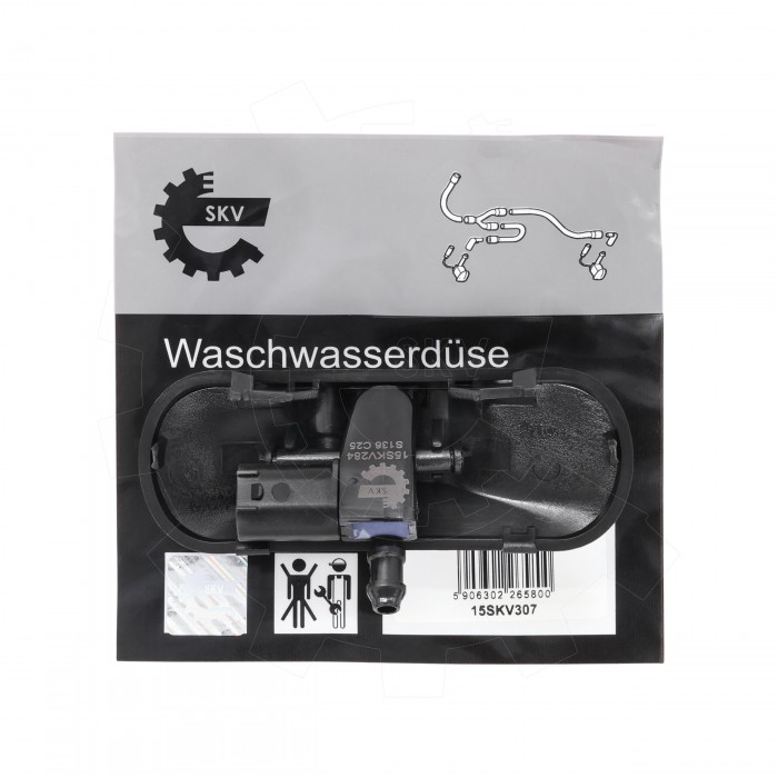 Gicleur de Pare Brise Avant Pour VW Beetle Seat Skoda Cupra 5M0955986C9B9