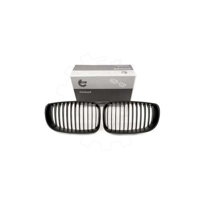 2 Grilles de Radiateur Pour BMW Série 1 E81 E87 51712150366 51712150367