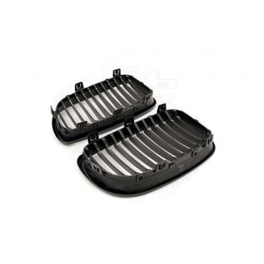 2 Grilles de Radiateur Pour BMW Série 1 E81 E87 51712150366 51712150367