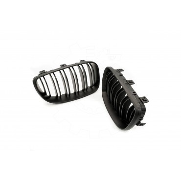 2 Grilles de Radiateur Pour BMW Série 1 E81 E87 51712150366 51712150367
