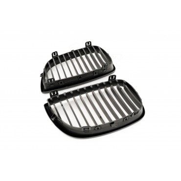 2 Grilles de Radiateur Pour BMW Série 1 E81 E82 E88 51710441920 51710441921