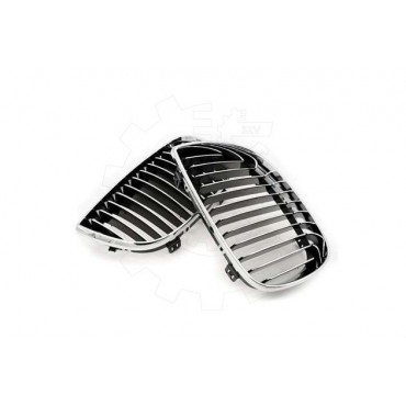 2 Grilles de Radiateur Pour BMW Série 1 E81 E82 E88 51710441920 51710441921
