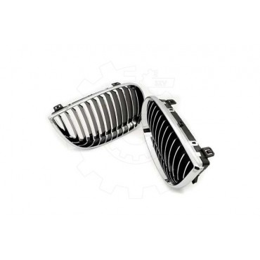 2 Grilles de Radiateur Pour BMW Série 1 E81 E82 E88 51710441920 51710441921