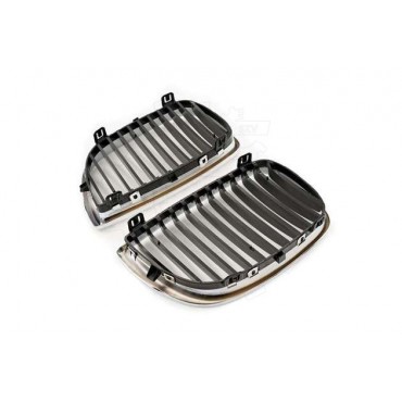 2 Grilles de Radiateur Pour BMW Série 1 E81 E82 E88 51710441920 51710441921