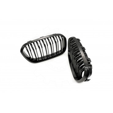 2 Grilles de Radiateur Pour BMW Série 1 F20 F21 51712357461