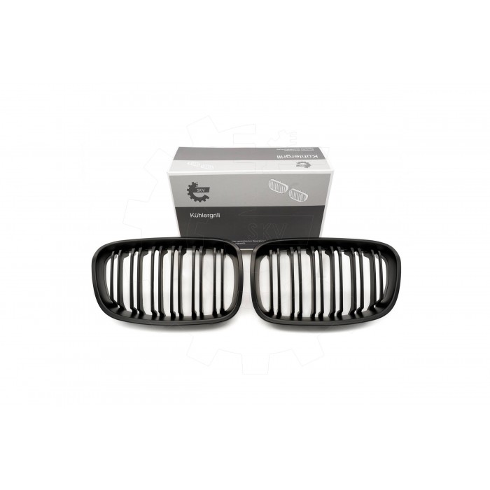 2 Grilles de Radiateur Pour BMW Série 1 F20 F21 51137262117