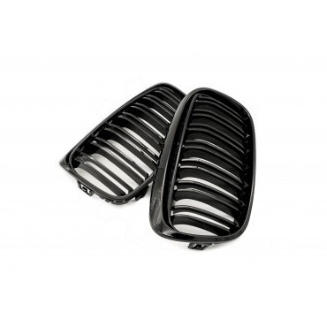 2 Grilles de Radiateur Pour BMW Série 2 F45 F46 51137467461