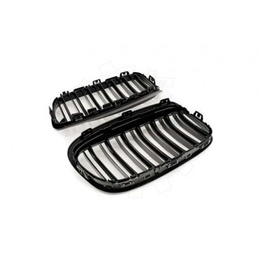 2 Grilles de Radiateur Pour BMW Série 2 F45 F46 51137467461