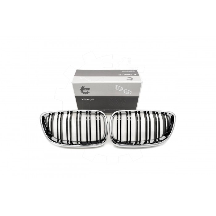 2 Grilles de Radiateur Pour BMW Série 2 F22, F87 F23 F45 51137295521