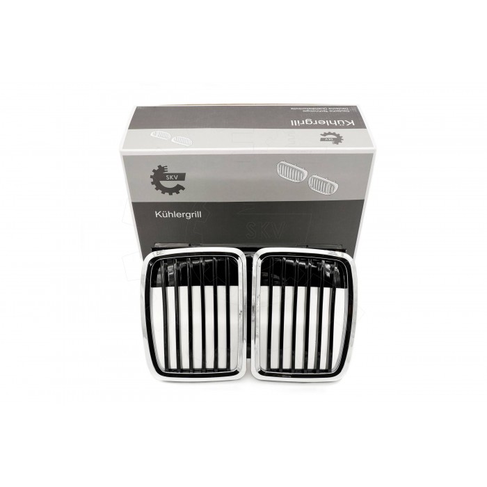 Grille de Radiateur Pour BMW Série 3 E30 51131884350 51131916504
