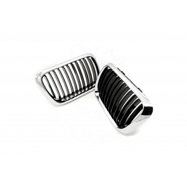 2 Grilles de Radiateur Pour BMW Série 3 E36 51138195151