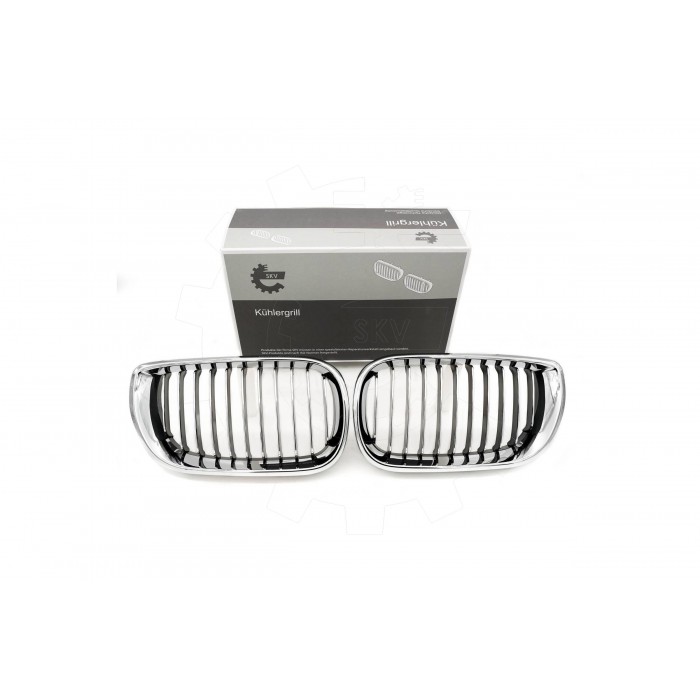 2 Grilles de Radiateur Pour BMW Série 3 E46 51137030545 51137042961