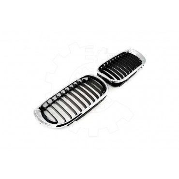 2 Grilles de Radiateur Pour BMW Série 3 E46 51137030545 51137042961