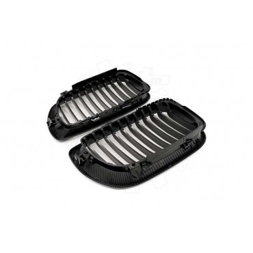 2 Grilles de Radiateur Pour BMW Série 3 E46 51137030545 51137042961