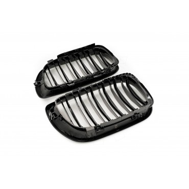 2 Grilles de Radiateur Pour BMW Série 3 E46 51137030545 51137042961