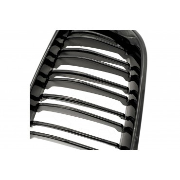 2 Grilles de Radiateur Pour BMW Série 3 E46 51137030545 51137042961