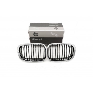 2 Grilles de Radiateur Pour BMW Série 3 E46 51138208490