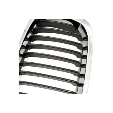 2 Grilles de Radiateur Pour BMW Série 3 E46 51138208490