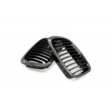 2 Grilles de Radiateur Pour BMW Série 3 E46 51138208490