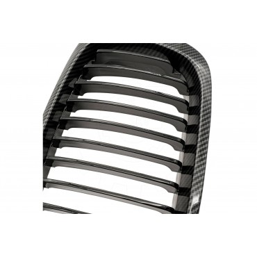 2 Grilles de Radiateur Pour BMW Série 3 E46 51138208490