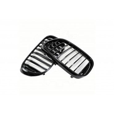 2 Grilles de Radiateur Pour BMW Série 3 E46 51138208487
