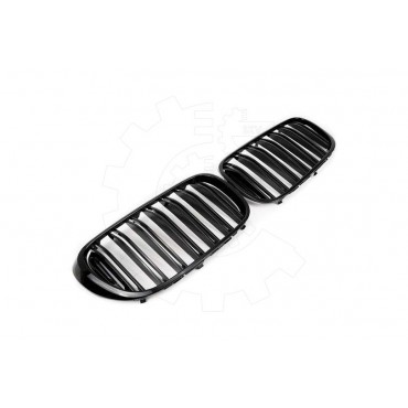 2 Grilles de Radiateur Pour BMW Série 3 E46 51138208487