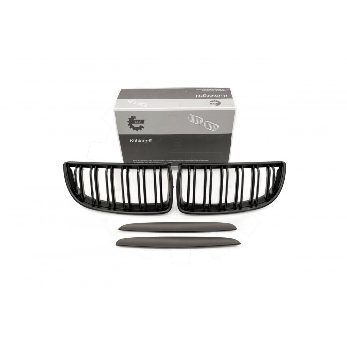 2 Grilles de Radiateur Pour BMW Série 3 E90 E91 51137117241 51137117242