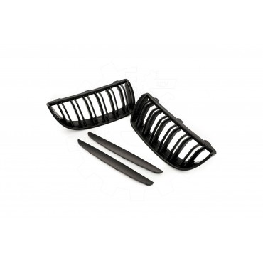 2 Grilles de Radiateur Pour BMW Série 3 E90 E91 51137117241 51137117242