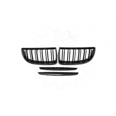 2 Grilles de Radiateur Pour BMW Série 3 E90 E91 51137117241 51137117242